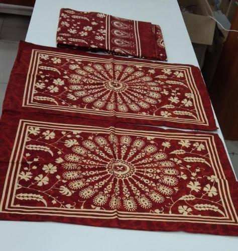 BEDSHEET BARMER PRINTED 72X100 2 PILLOW COVER